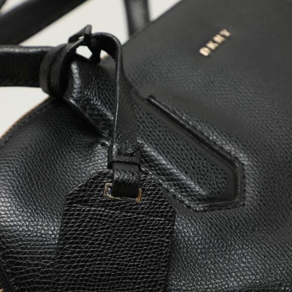 Dkny Chelsea Black Leather Satchels - Picture 5 of 7